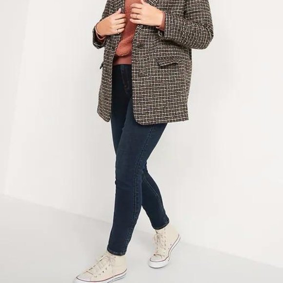 Old Navy Extra High-Waisted Rockstar 360° Stretch Super Skinny Jeans for Women - Picture 4 of 8